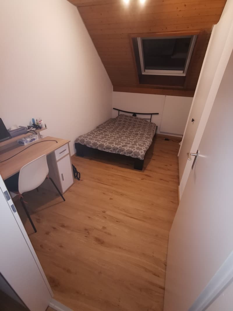WG-Zimmer möbliert