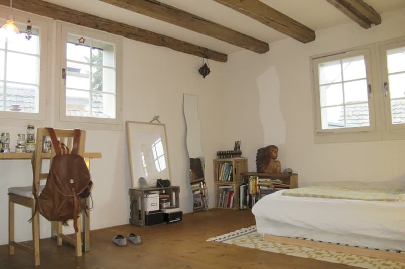 Wunderschönes Zimmer in Altbauwohnung im alten Albisriederdörfli (1)