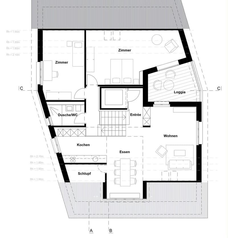 Moderne 3.5 Zimmer Maisonette Wohnung im Herzen von Hinwil-Hadlikon (13)
