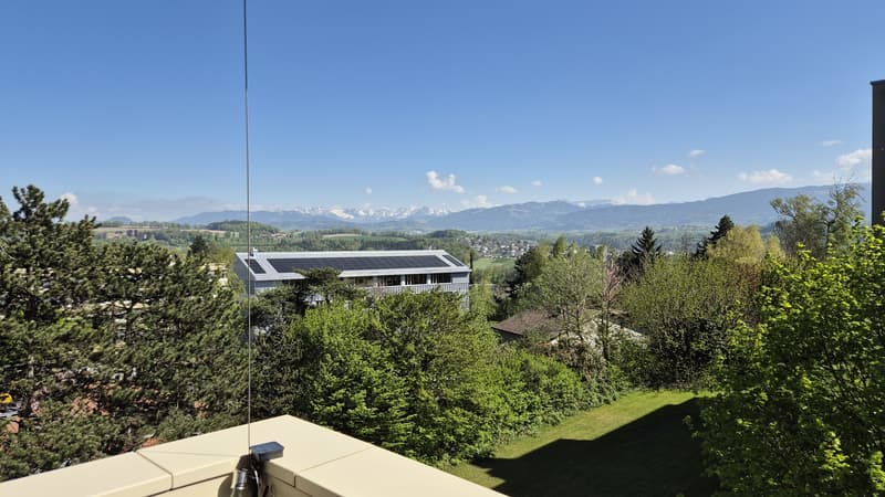 Appartement 2,5 pièces avec magnifique vue sur les Alpes  Fribourg, Beaumont - avec ascenseur. (9)