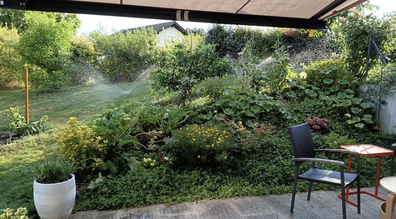 2,5 pièces meublé en rez-de-jardin avec terrasse  sous-location 1 à 3 ans (10)