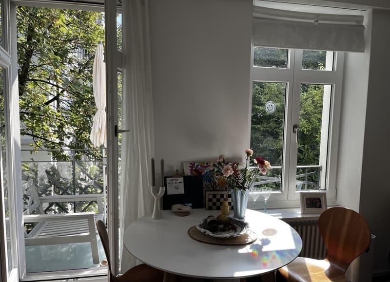 Helle & stilvolle 2-Zimmer-Wohnung mit Balkon (4)