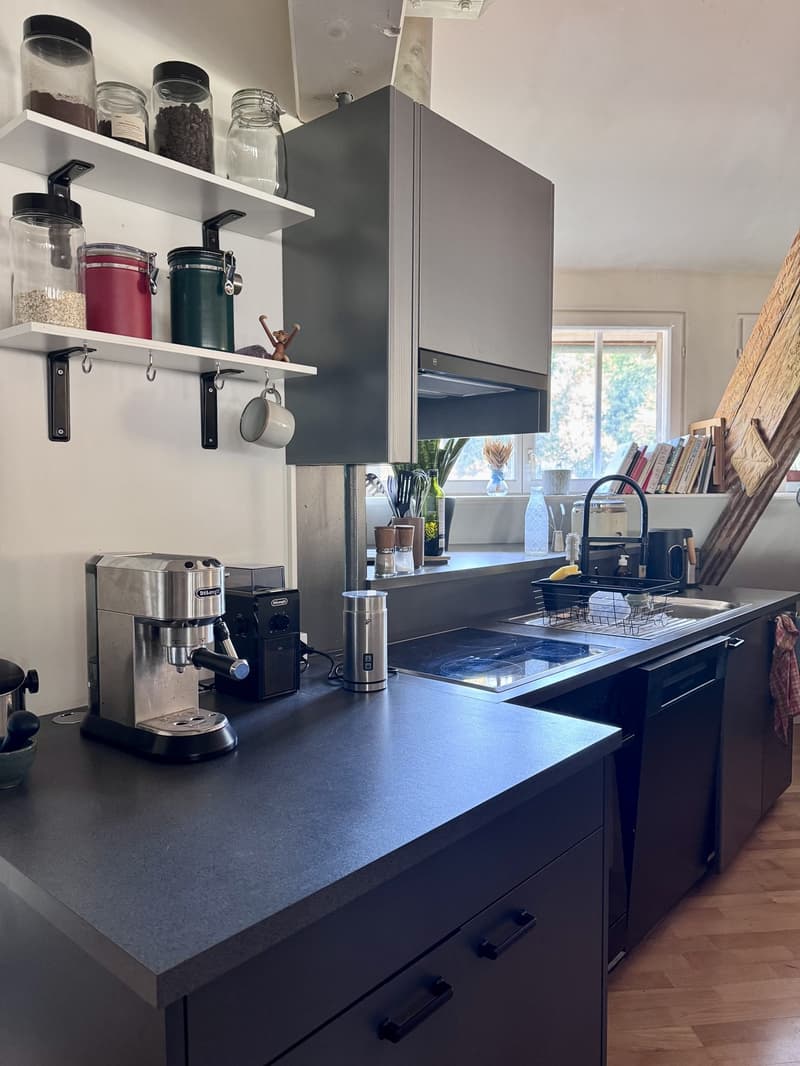 Einzigartige Dachwohnung mit viel Charme, Kamin und traumhafter Aussicht (10)