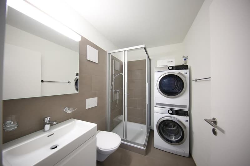 Nachmieter gesucht: Helle Wohnung mit Balkon und eigenem Waschturm CHF 1460 inkl. NK (4)