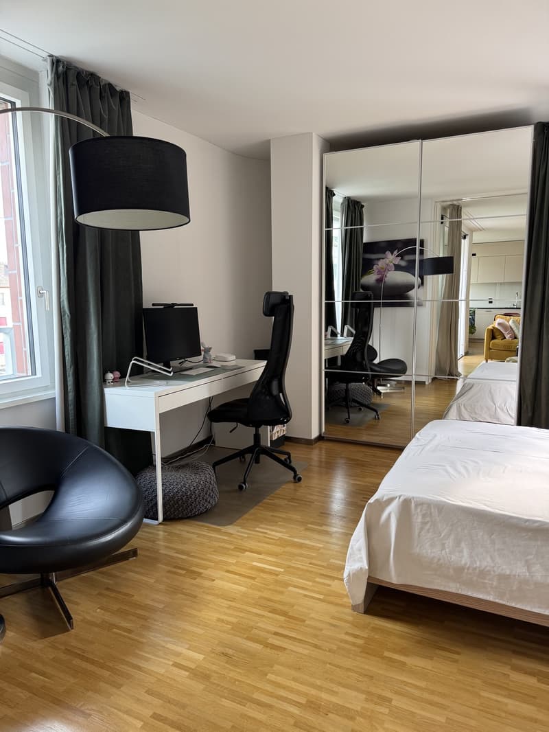 Moderne, ruhige 2.5-Zimmer-Wohnung mit Balkon und Uetliberg-Sicht (6)