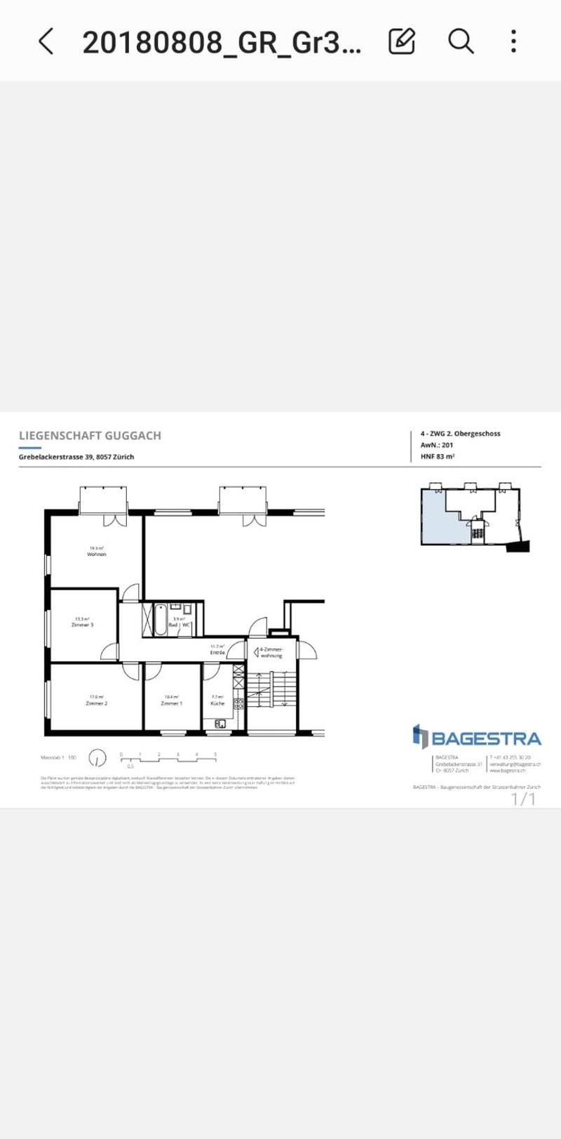 Befristetes WG-Zimmer in Nähe Bucheggplatz (Kreis 6) (4)