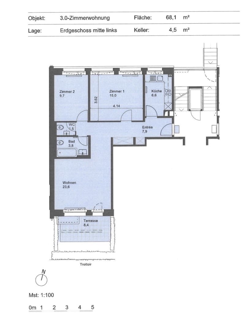 3.5-Zimmerwohnung im beliebten Breitenrainquartier (9)
