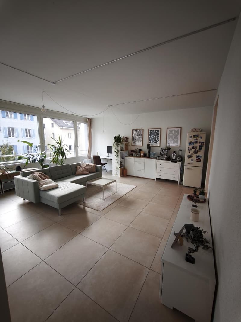 Lichtdurchflutete 75 m² Erdgeschosswohnung in Zürich-Wipkingen mit Uetliberg-Blick (1)