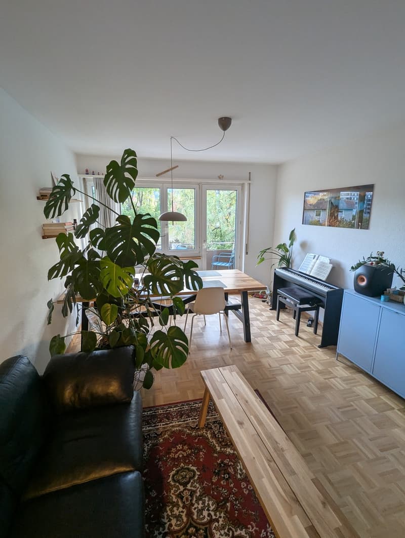 Helle 3.5-Zimmer-Wohnung in Zürich-Schwamendingen (Befristet auf 1 Jahr, unmöbliert) / Bright 3.5-room apartment in Zurich-Schwamendingen (1-year fixed term, unfurnished) (2)