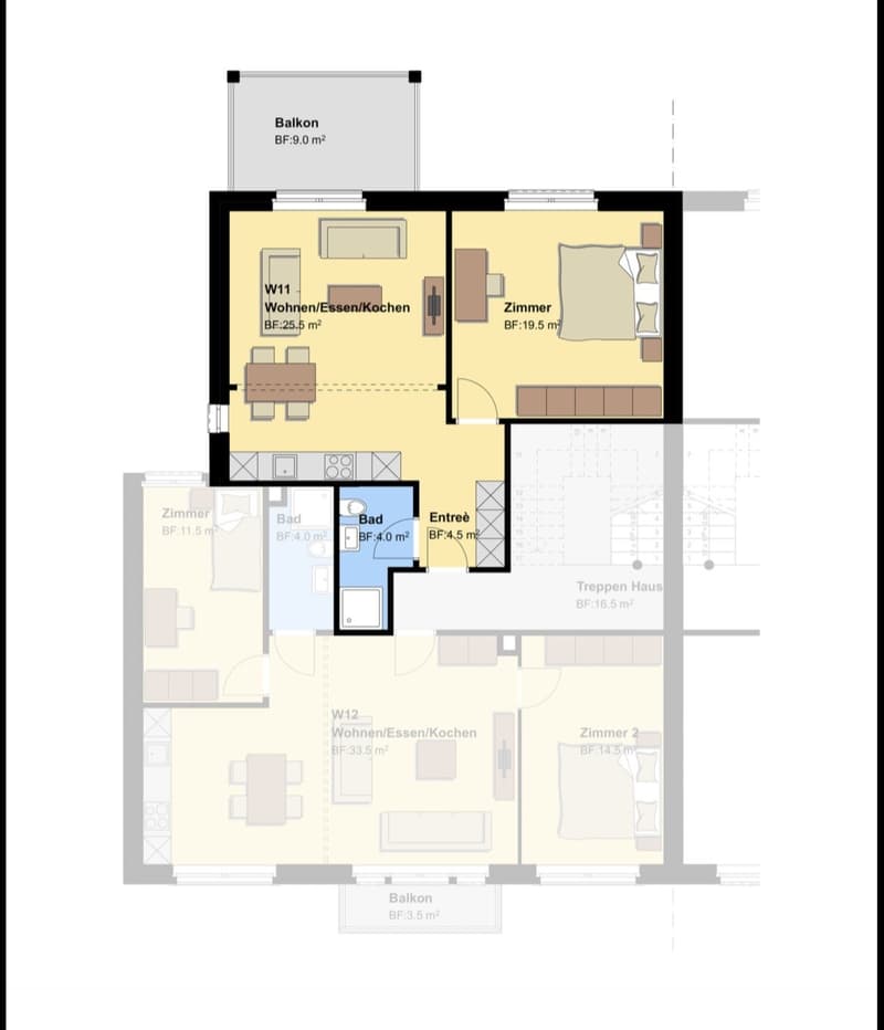 Schöne helle 2½-Zimmer-Wohnung (12)