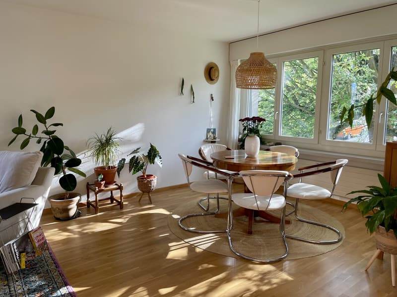 Cozy & Bright Sublet near Uetliberg (2.5 Rooms Available) (1)