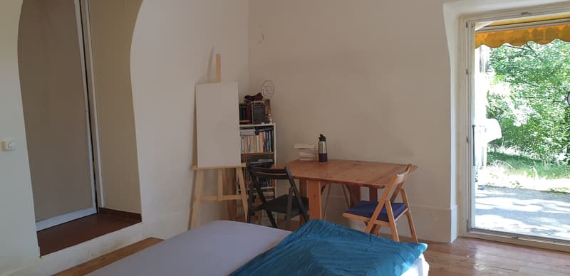 COLOCATION 2pers. CALME AVEC JARDIN - PROCHE CHUV / CENTRE      QUIET FLATSHARE (2 people) WITH GARDEN - NEAR CHUV / CITY CENTER (7)