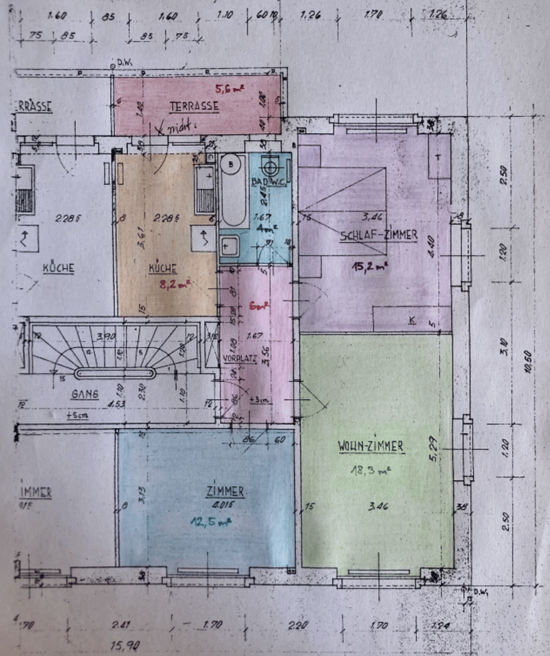 helle 3-Zimmer-Wohnung in Münchenstein (9)