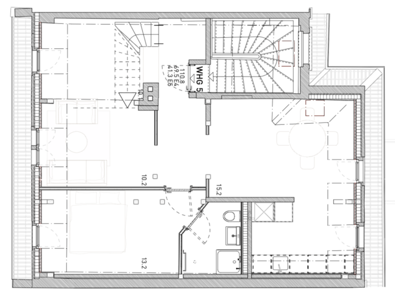 Befristete Maisonette-Wohnung nähe Idaplatz, Wiedikon (13)