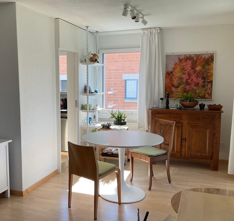 Helle 3.5-Zimmer-Wohnung mit 2 Balkone und schöner Aussicht (2)