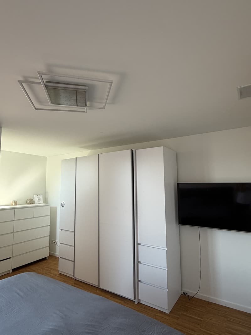 Möblierte 2.5-Zimmer-Attikawohnung mit zwei Terrassen in Regensdorf unbefristete Untermiete (7)