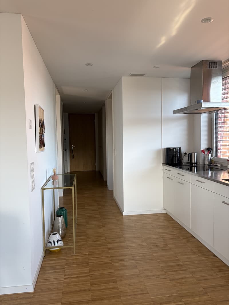 Möblierte 2.5-Zimmer-Attikawohnung mit zwei Terrassen in Regensdorf unbefristete Untermiete (2)