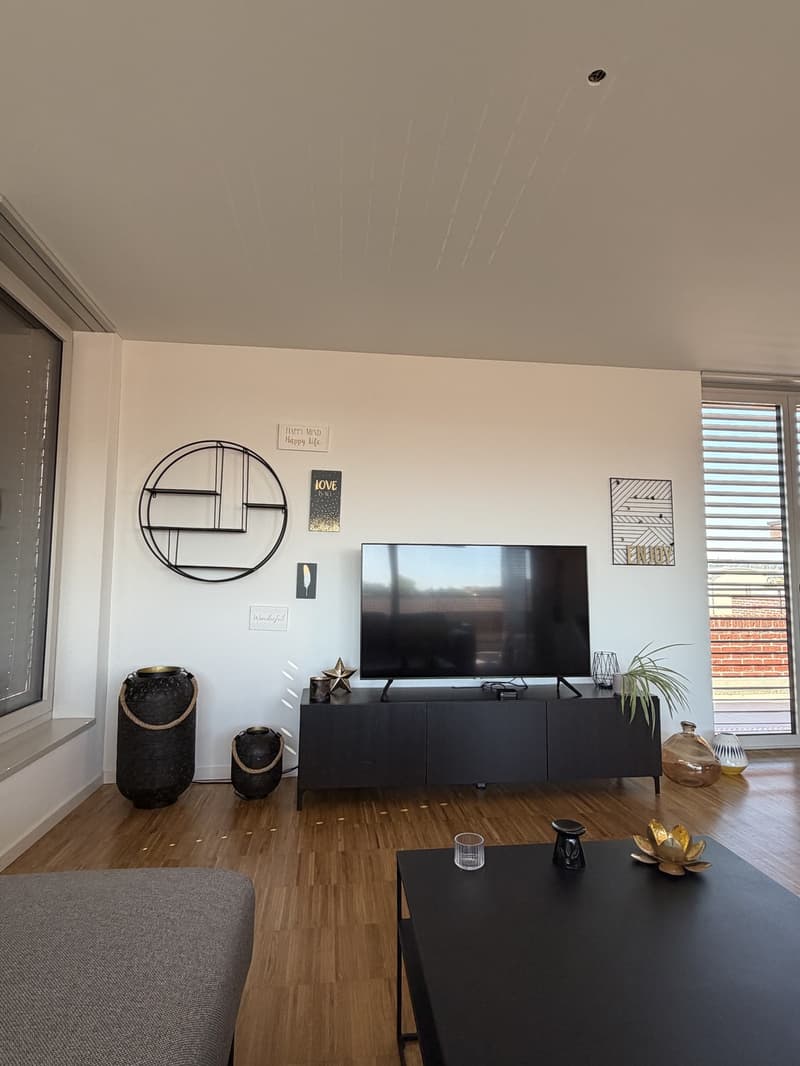 Möblierte 2.5-Zimmer-Attikawohnung mit zwei Terrassen in Regensdorf unbefristete Untermiete (6)