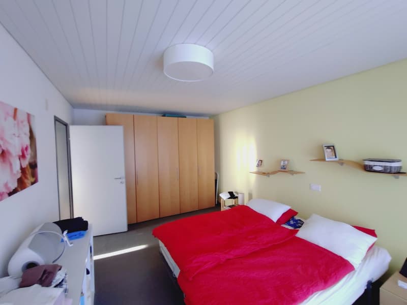 Traumhafte Hanglage: Grosses WG-Zimmer mit Alpensicht & Riesengarten in Hildisrieden (1)