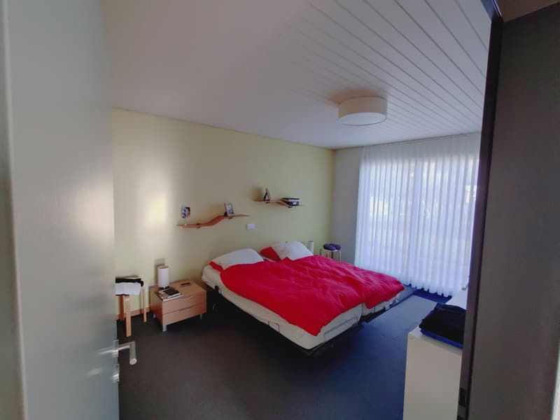 Traumhafte Hanglage: Grosses WG-Zimmer mit Alpensicht & Riesengarten in Hildisrieden (4)