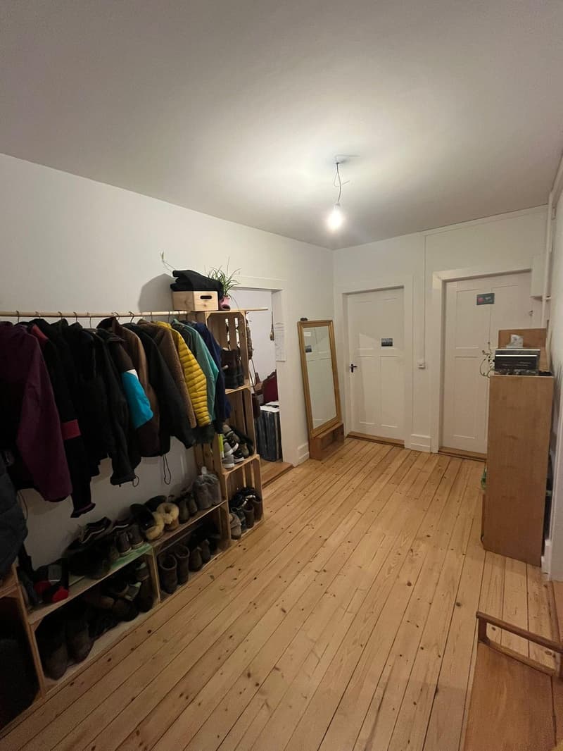 WG-Zimmer in zentraler und schöner Altbauwohnung im Parterre mit Gartensitzplatz zu vermieten (5)