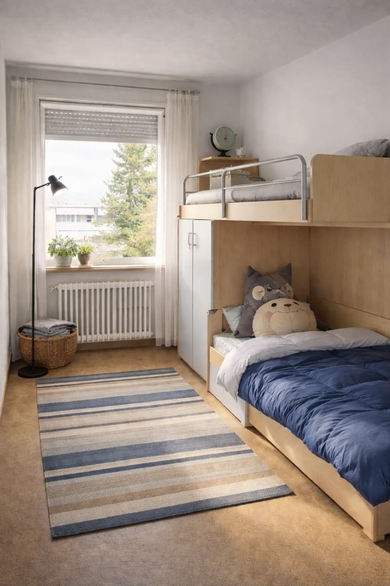 BETTPLATZ im geteilten Zimmer Etagenbett Winterthur (1)