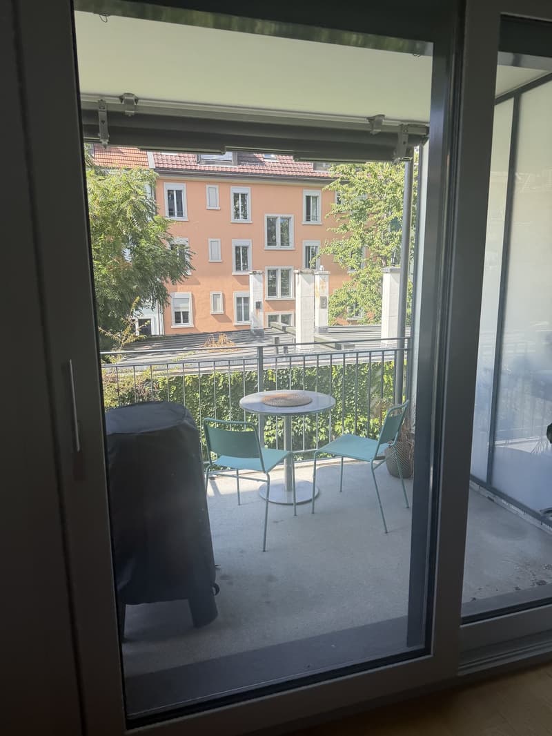 Apartment swap 1.5-2.5 room for Modern 3.5 room apartment central Zurich (2 bathrooms, minerge, balcony) (3)