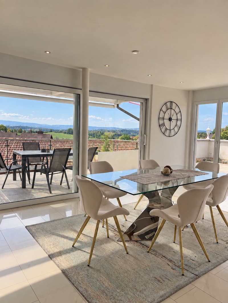 5.5-Zimmer-Wohnung mit grosser Terrasse, Balkon & Jacuzzi (1)