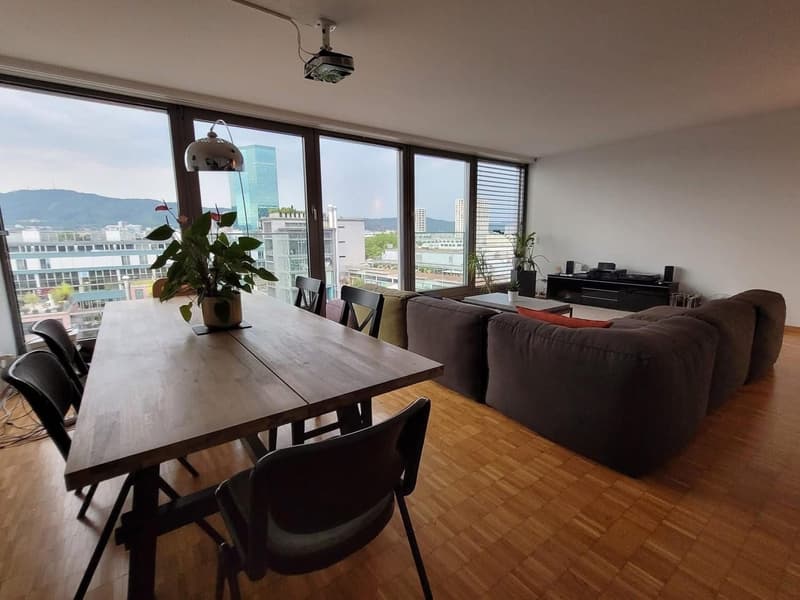 Furnished room in a bright, spacious Zurich triplex November only (3)