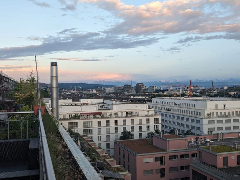 Furnished room in a bright, spacious Zurich triplex November only (6)