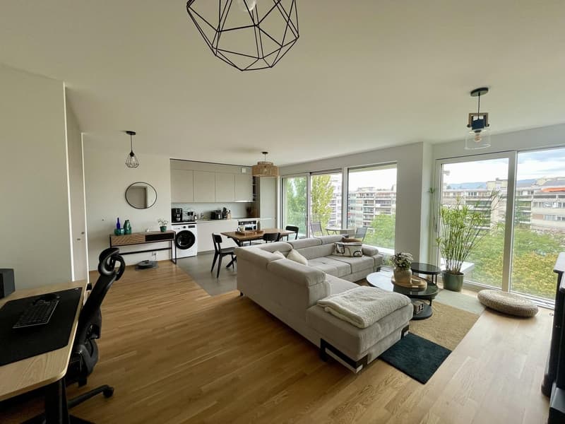 Visites complètes - Appartement de 3 pièces à Chêne-Bourg de 54 m², construit en 2024 (2)