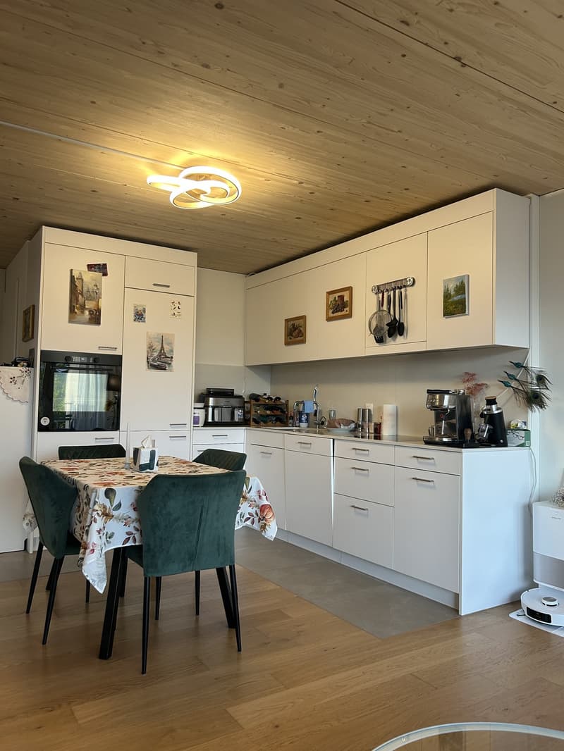 Helle 2.5-Zimmer-Wohnung mit Balkon und schöner Aussicht in steuergünstigem Unterengstringen (1)