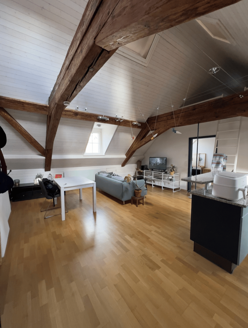 Wohnen unter dem Dach in der Altstadt: 2.5-Zimmer-Galeriewohnung (2)