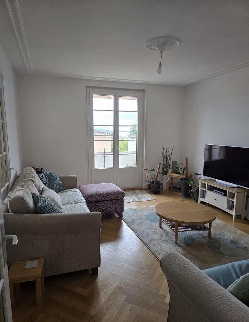 Family Apartment in Pully (lease takeover November 15th) (1)