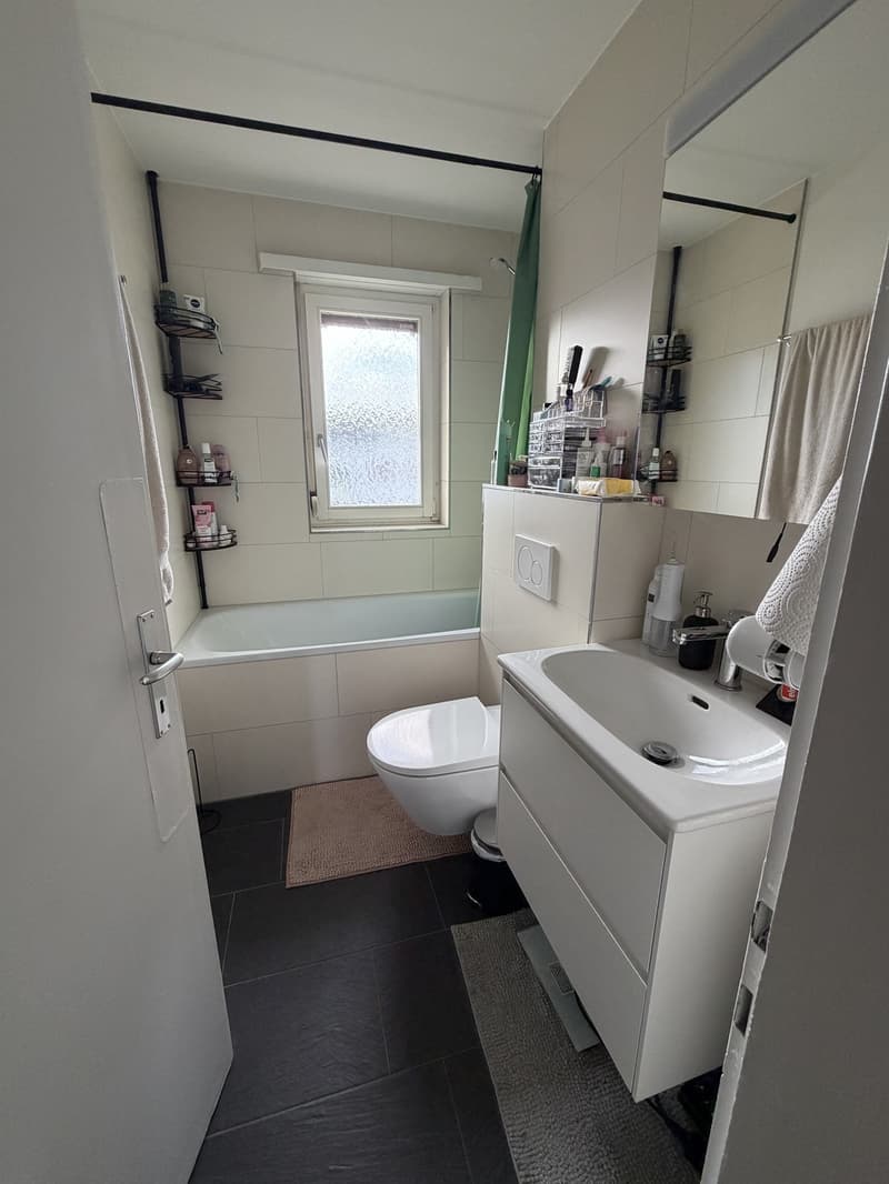 3.5-Zimmer-Wohnung mit Balkon, Garage & zusätzlichem Aussenparkplatz (1)