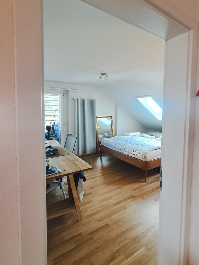 Befristete, Neuwertige 2-Zimmer-Wohnung, möbliert, mit Arbeitsplatz und Balkon in Bern (Sulgenau/Monbijou), Untermiete OktDez (9)