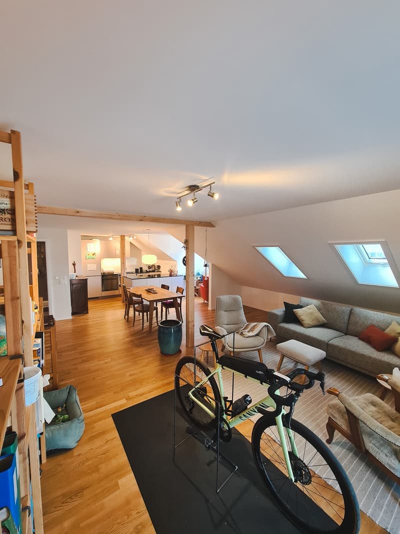 Befristete, Neuwertige 2-Zimmer-Wohnung, möbliert, mit Arbeitsplatz und Balkon in Bern (Sulgenau/Monbijou), Untermiete OktDez (2)