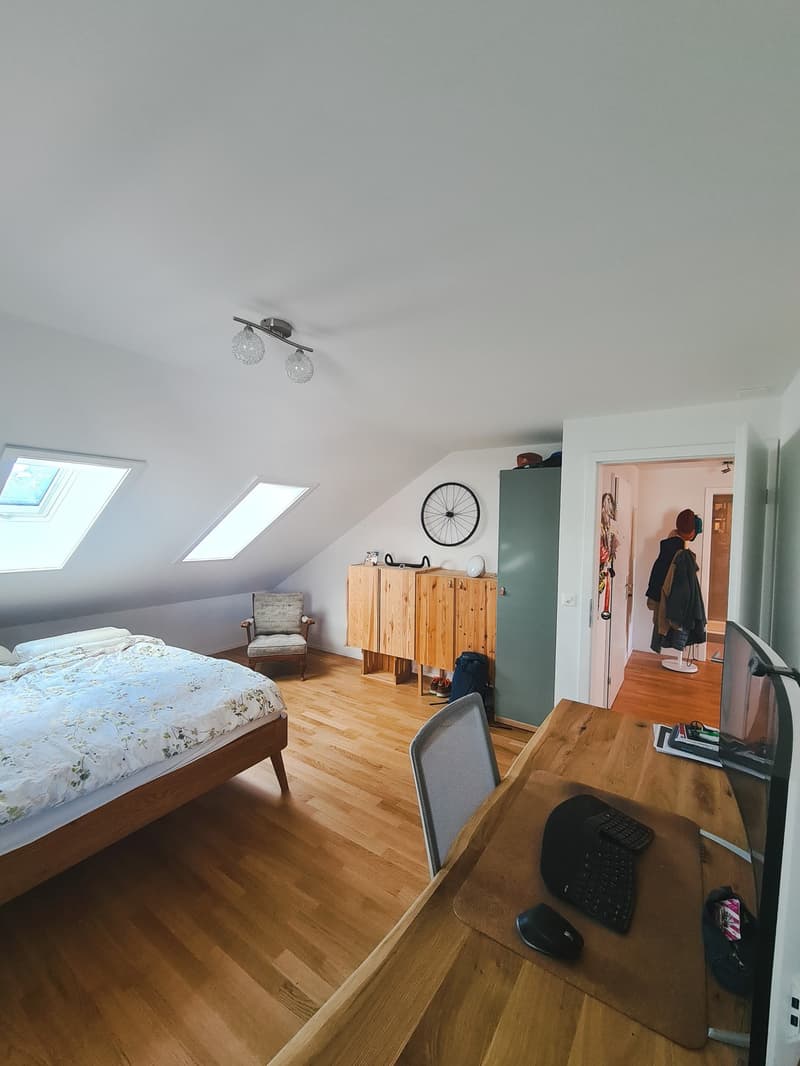 Befristete, Neuwertige 2-Zimmer-Wohnung, möbliert, mit Arbeitsplatz und Balkon in Bern (Sulgenau/Monbijou), Untermiete OktDez (11)