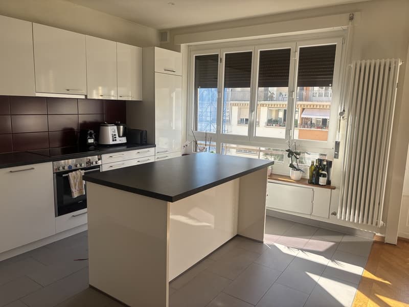 Très bel appartement traversant de 4.5 pièces avec 2 balcons-Champel (2)