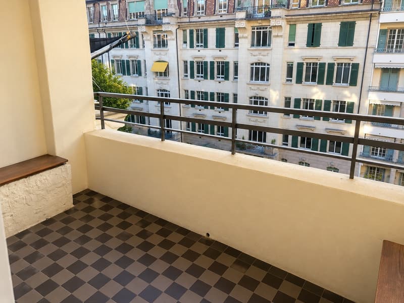Très bel appartement traversant de 4.5 pièces avec 2 balcons-Champel (6)