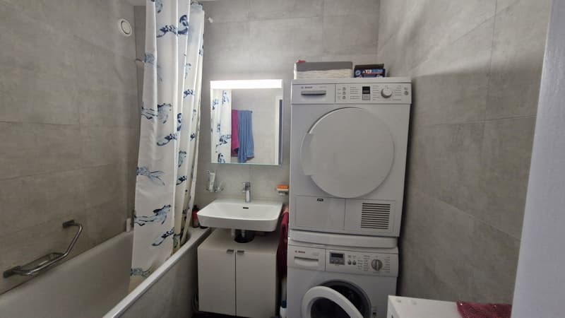 Bel appartement de 4 pièces, calme, lumineux, traversant, 5è étage avec ascenseur aux portes de Carouge (11)