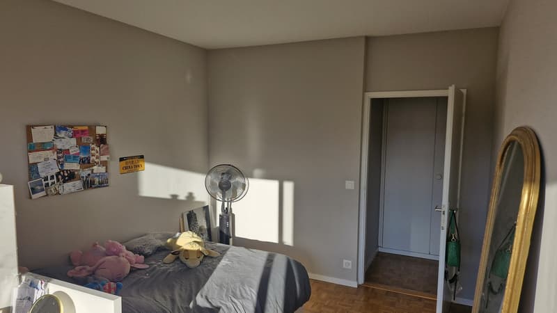 Bel appartement de 4 pièces, calme, lumineux, traversant, 5è étage avec ascenseur aux portes de Carouge (9)