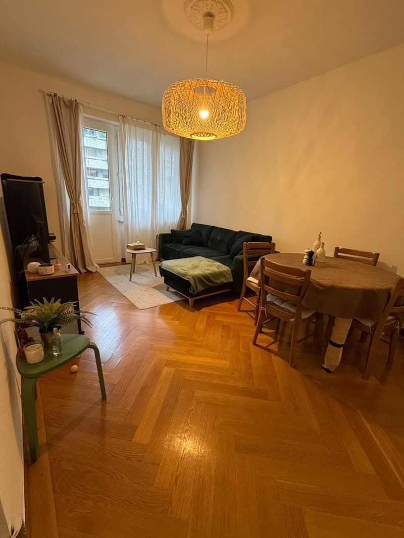Charmant 3,5 pièces avec balcon traversant à la Servette (1)