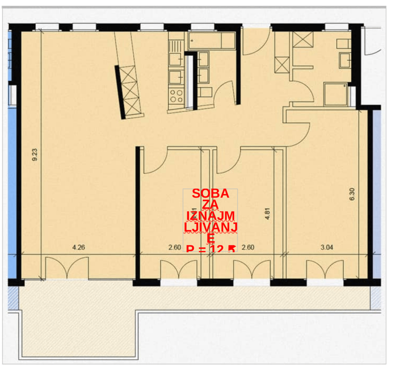 Room in a flat in Dietlikon (7)