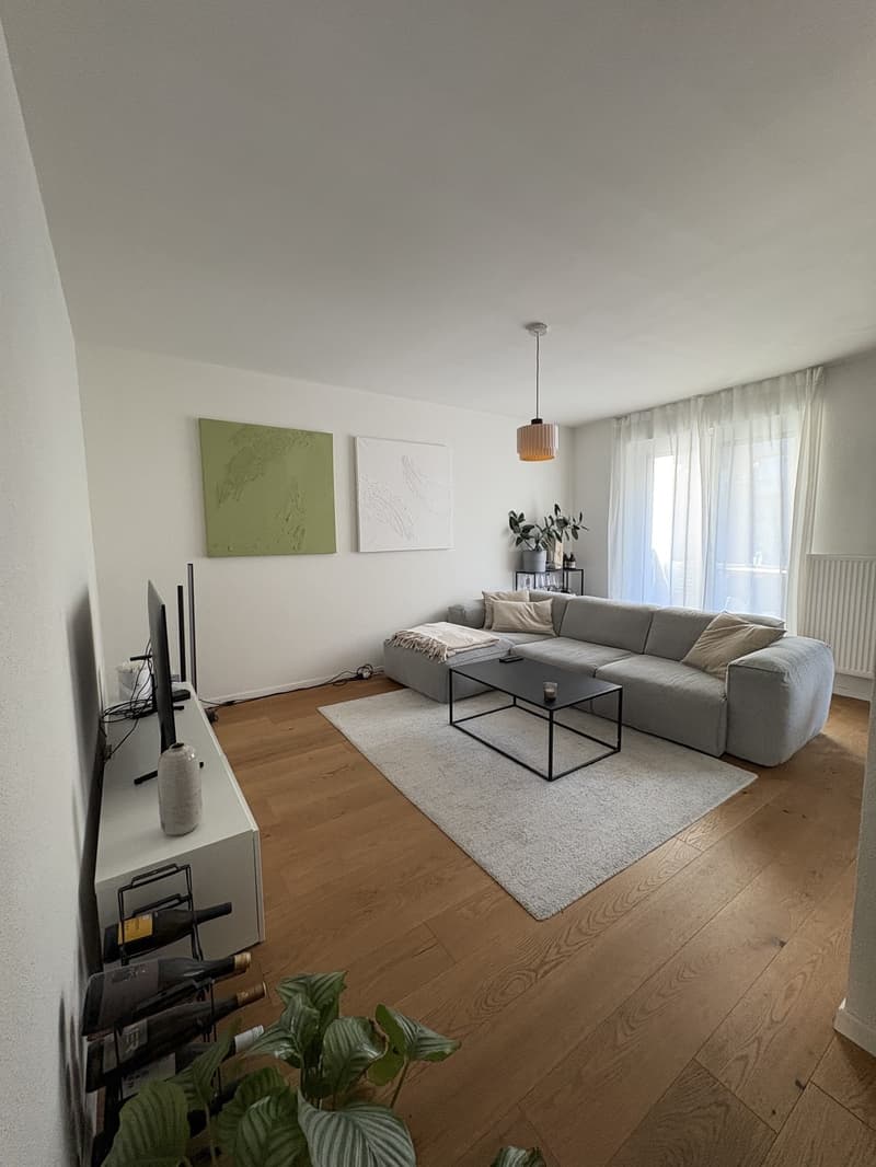 Helle 2.5 Zimmer Wohnung Nähe Rhein zu vermieten (1)
