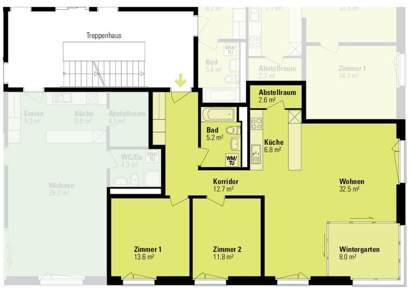 Beautiful 3.5-Room Apartment | 85 m² | Winter Garden | Zürich-Seebach (4)