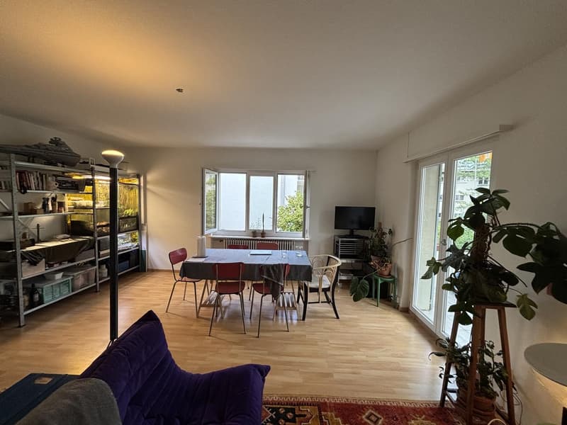 Ruhige 2-Zimmer-Wohnung mitten im Grünen und doch stadtnah (2)