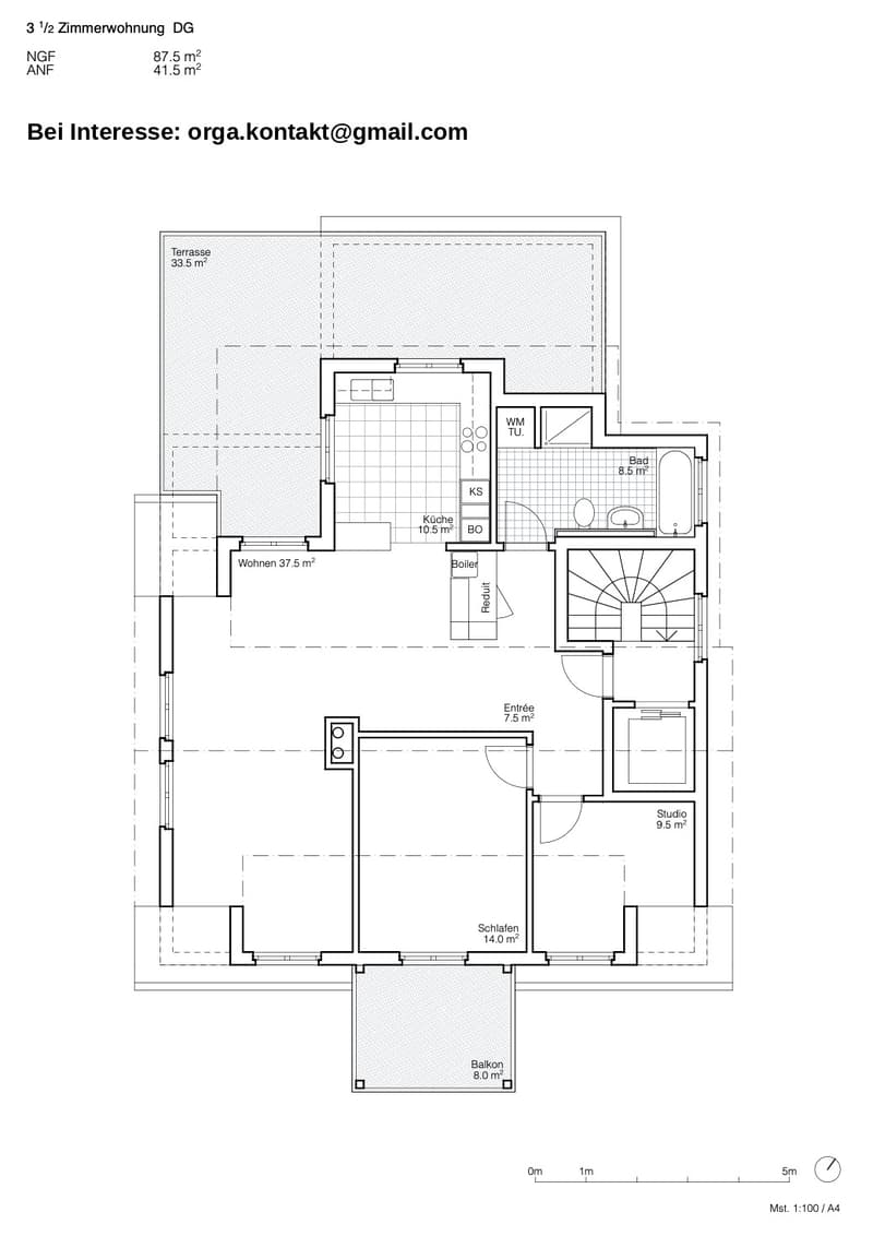 3½-Zimmer-Dachwohnung im Wesemlin, Luzern per 1. November 2026 (4)