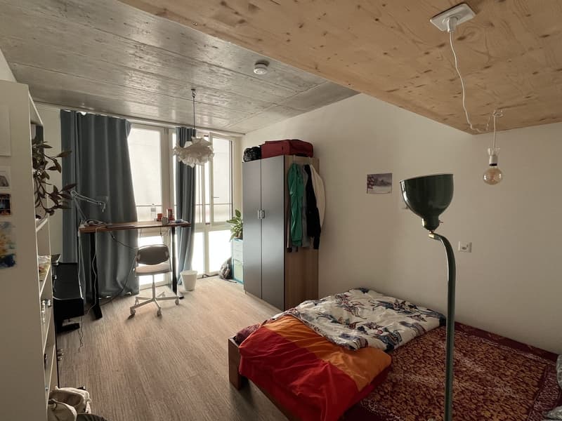 Helles, möbliertes Zimmer zur Untermiete (1)