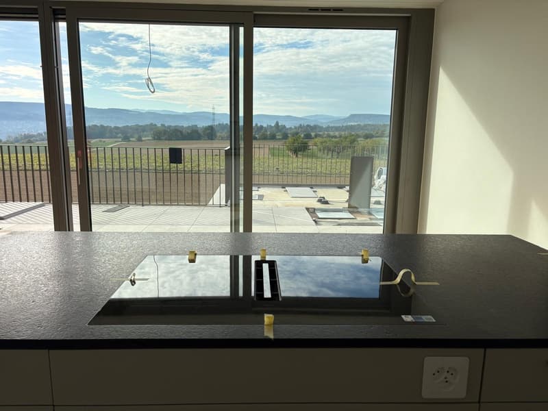 3.5-Zimmer-Attika-Maisonette mit unverbaubarer Aussicht auf dem Bruderholz (2)